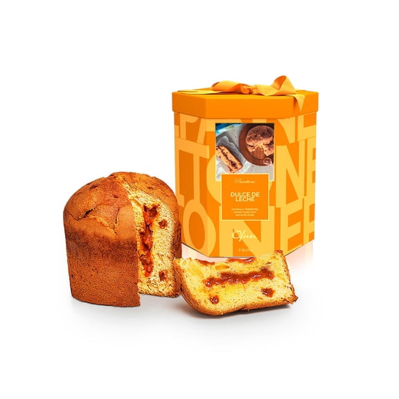 Ofner Panettone Dulce de Leche, Crme-Filled Christmas Bread Gift Box, 35.27 oz
