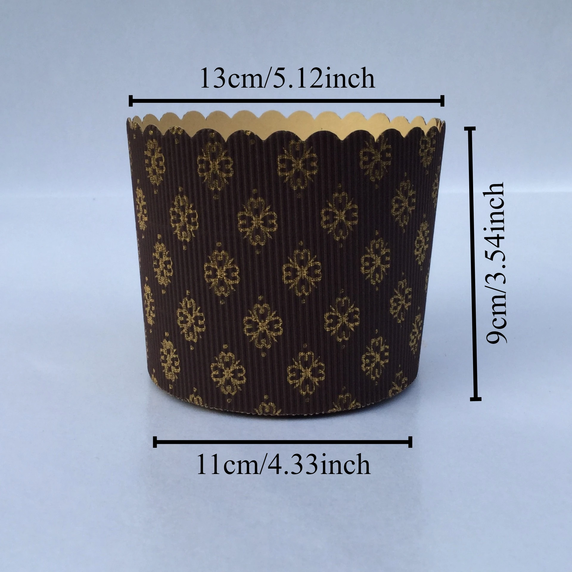 Panettone Paper Tray Mold Baking Italian Christmas Bread Pandoro Cake ...