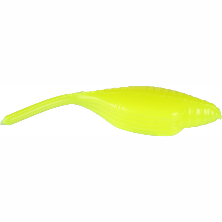 Panfish Assassin? Limetreuse 1.5 in. Tiny Shad Fishing Lures 15 ct