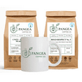 thumbnail image 1 of Pangea Clean Coffee for Athletes Bundle – Whole Bean Low Acid Coffee 2-Pack + Mug – Gut-Friendly, Mold-Free, Allergen-Free, Fresh Roasted, 1 of 16
