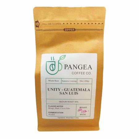 Pangea Coffee Co. Unity Guatemala San Luis Medium Roast Organic Coffee, 10 oz