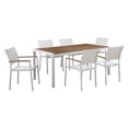 thumbnail image 1 of Pangea Home David Aluminum 7 Piece Patio Dining Set, 1 of 11
