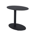 thumbnail image 1 of Pangea Home Sunset Modern Aluminum Frame Frame Patio Side Table in Black, 1 of 9
