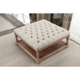 thumbnail image 1 of Pangea Home Z-Athena-Sq36 Coffee Table White And Linen, 1 of 2