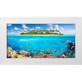 thumbnail image 1 of Pangea Images 24x14 White Modern Wood Framed Museum Art Print Titled - The Coral Reef, 1 of 4