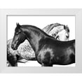 thumbnail image 1 of Pangea Images 24x19 White Modern Wood Framed Museum Art Print Titled - Lovers, 1 of 4