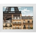 thumbnail image 1 of Pangea Images 24x19 White Modern Wood Framed Museum Art Print Titled - Parisienne architectures, 1 of 4
