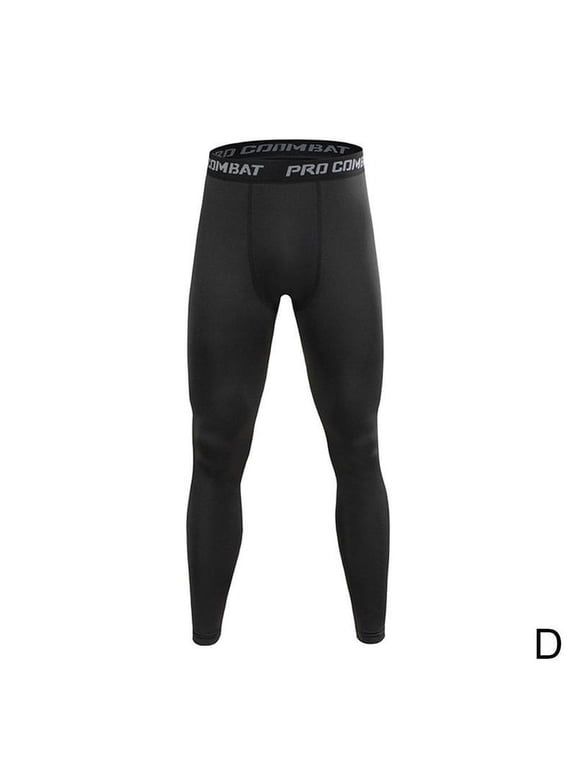 Men's Compression Athletic Pants, Sizes S