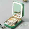 Pangliang Make up mirror,LED Three Color Adjustable Makeup Three Colors