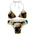 thumbnail image 1 of Pangolin Detachable Sponge Adjustable Strap Bikini Set Swimsuit Two-Pack Swimming Suits - Beach Vacation Swimwear, 1 of 6