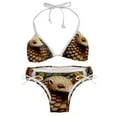 thumbnail image 1 of Pangolin Detachable Sponge Adjustable Strap Bikini Set Two-Pack - Ideal for Beach & Pool Parties, 1 of 6