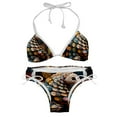 thumbnail image 1 of Pangolin Detachable Sponge Adjustable Strap Bikini Set Two-Pack Swim Suits for WomenToolStrip with applicable scenes, 1 of 6