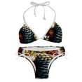 thumbnail image 1 of Pangolin Detachable Sponge Adjustable Strap Bikini Set Two-Pack - Swimwear for Two, Beach Vacation Essentials!, 1 of 6