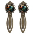 thumbnail image 1 of Pangolin Elegant Vintage Copper-Colored Stainless Steel Bookmarks - Set of 2 - Ideal Gifts for Book Lovers, 1 of 5