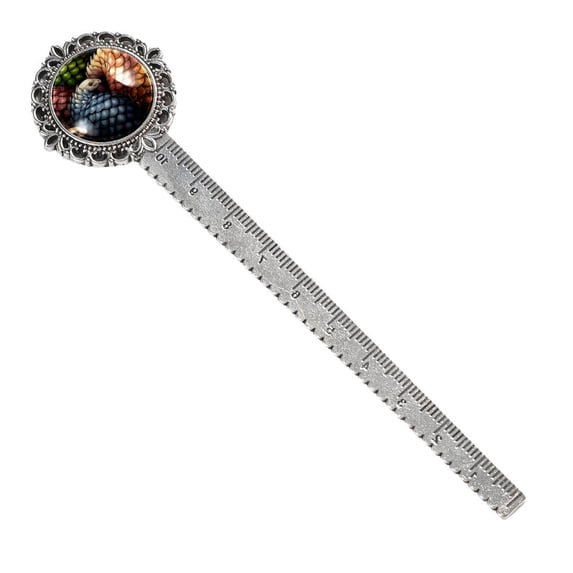 Pangolin Elegant Vintage Silver Lace-Edged Bookmark: Reading Accessory for Book Lovers