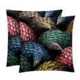 thumbnail image 1 of Pangolin Set with Unique Patterns - 16x16, 18x18, 20x20 Inches - Set of 2 for Living Room, Bedroom, and Office - Includes Throw Pillow Inserts and Chair, 1 of 6
