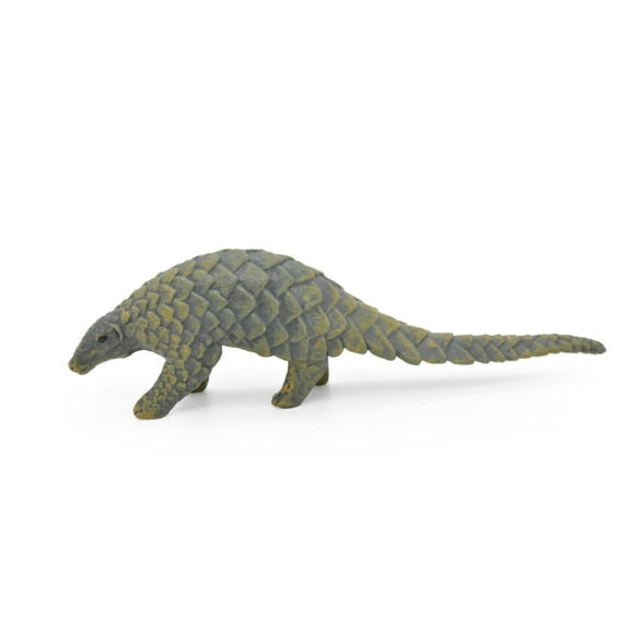 Pangolin Toy, Scaly Anteaters, Very Realistic Rubber Figure, Model, Educational, Animal, Hand Painted Figurines, 5" CH067 BB79