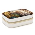 thumbnail image 1 of Pangolin Velvet Portable Jewelry Stand with Removable Compartment - Travel Organizer, Earring Holder, and Organizer Box - Gift, 1 of 7