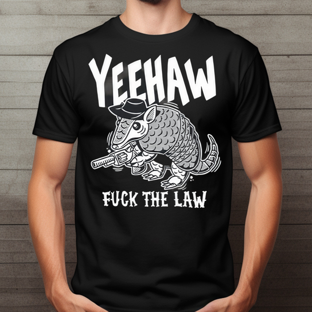 Pangolin Yeehaw The Law 2024 Shirt Unisex Short Sleeve