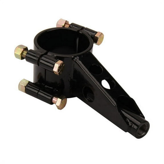 Speedway Motors Panhard Bar Bracket with 3 Inch Axle Tube Clamp Steel Track Bar Mount Bracket for Rear Suspension Setup with 3/4-16 Threaded Mount Clamp-On Installation