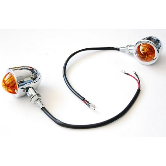 Panhead Chrome Turn signal universal cruiser chopper custom bobber cafe racer xl