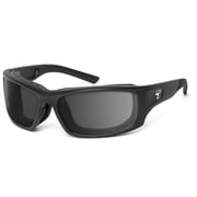 Panhead Wind Blocking Padded Foam Photochromic Sunglasses for Outdoors, 100% UVA + UVB Protection, Matte Black Frame/Clear to Dark Gray Lens