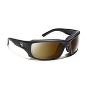 Panhead Wind Blocking Padded Foam Photochromic Sunglasses for Outdoors, 100% UVA + UVB Protection, Matte Black Frame/Yellow to Gray Lens