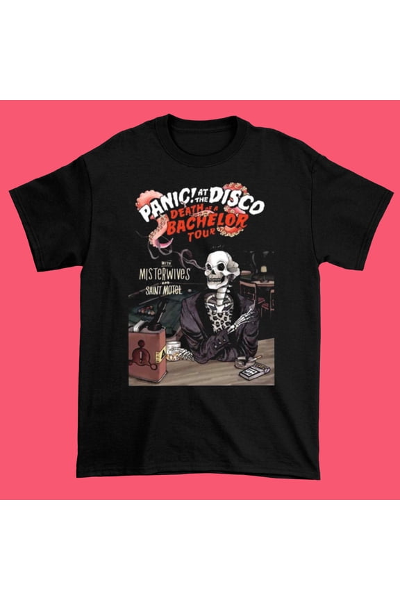 Panic At DISCO Death Of A Bachelor Tour shirt all size Gift FAns A054