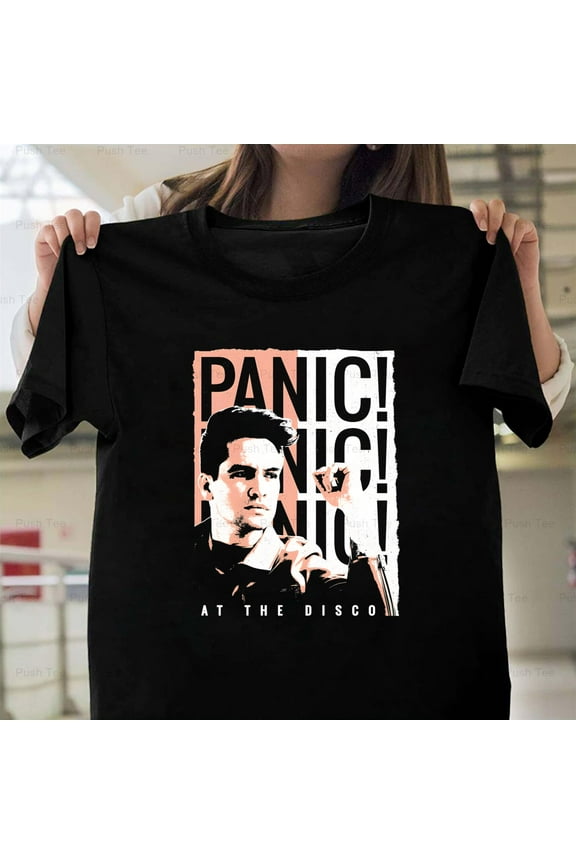 Panic At The Disco Brendon Urie Pop Rock Band Fan Graphic New Unisex T-Shirt , up to 5XL