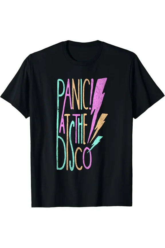 Panic At The Disco Lightning Music Band Graphic Unisex T-Shirt up to size 5XL