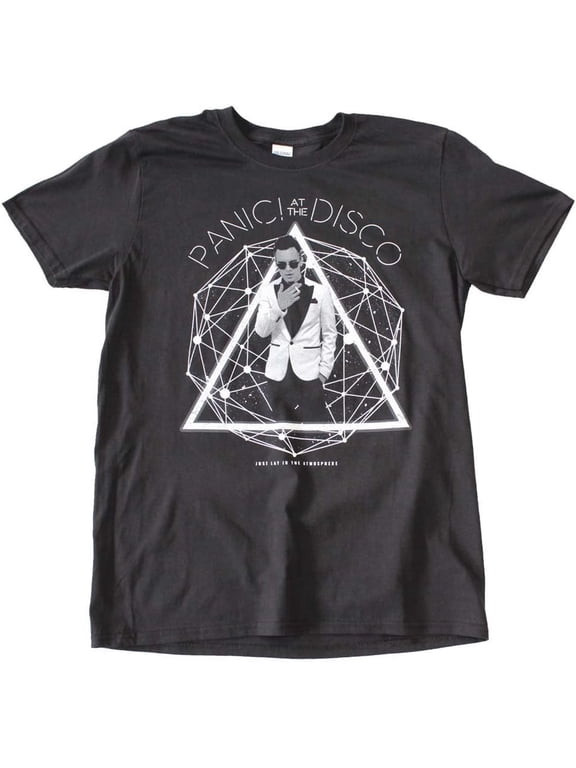 Panic At The Disco Men's Photo Galaxy T-Shirt Black X-Large | Officially Licensed Merchandise