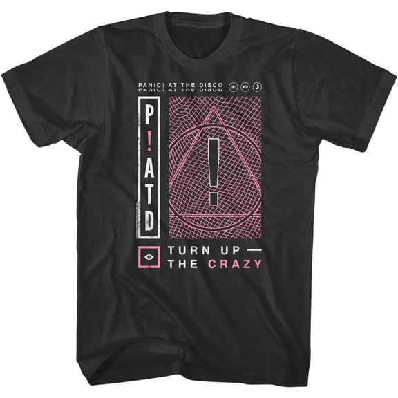 Panic At the Disco Turn Up The Crazy Men's T Shirt