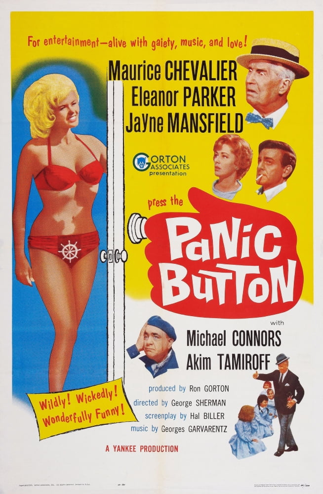 Panic Button Canvas Art - (24 x 36)