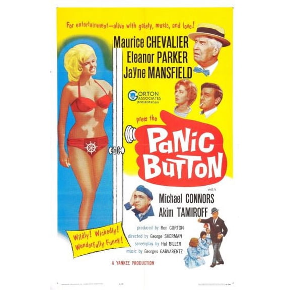 Panic Button Movie Poster 24x36 24inx36in Unframed, Age: Adults, Rectangle Best Posters