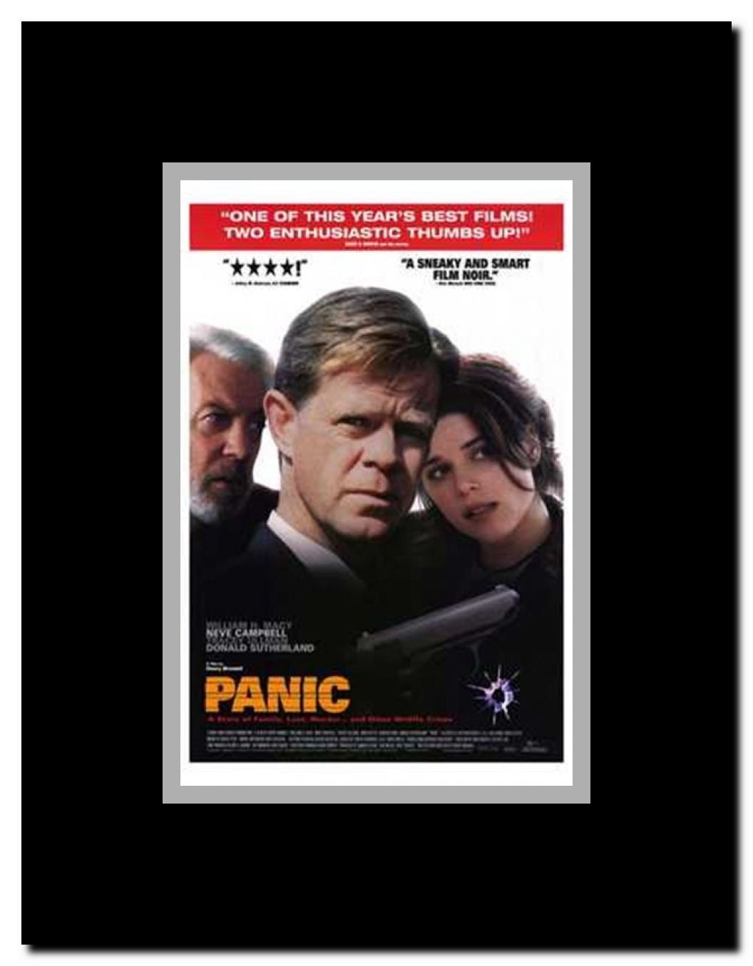 Panic Framed Movie Poster