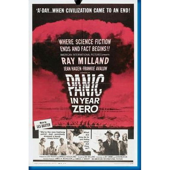 Panic In Year Zero Movie Poster Art Poster 24x36 Unframed, Age: Adults, Rectangle Z Posters