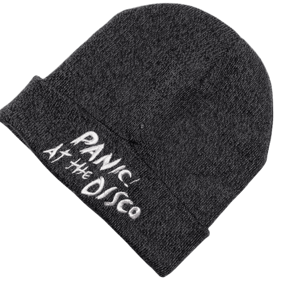 Panic at The Disco Beanie with White Stitching - OS