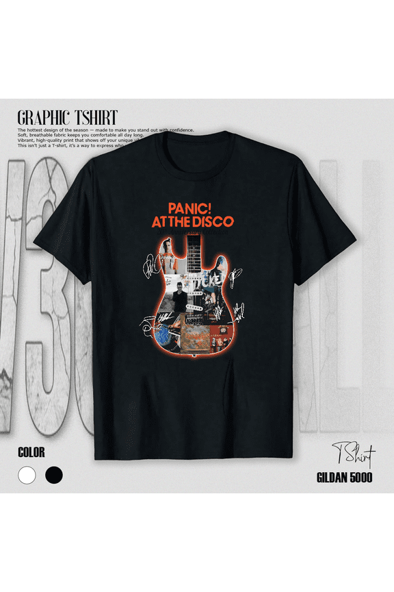 Panic at the Disco 20th Anniversary Tour Music Fan Tribute Art Unisex T-Shirt V41014, up to size 5XL