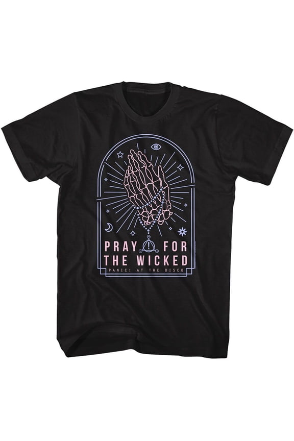 Panic at the Disco Pray For The Wicked Black Adult T-Shirt