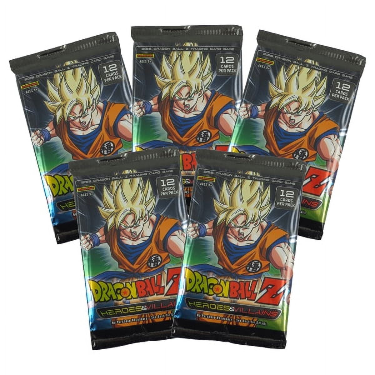 Panini DragonBall Z Heroes & Villains Trading Card Game 