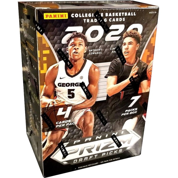 Panini 2020-21 Prizm Draft Picks Collegiate Basketball Trading Card BLASTER Box [7 Packs!]