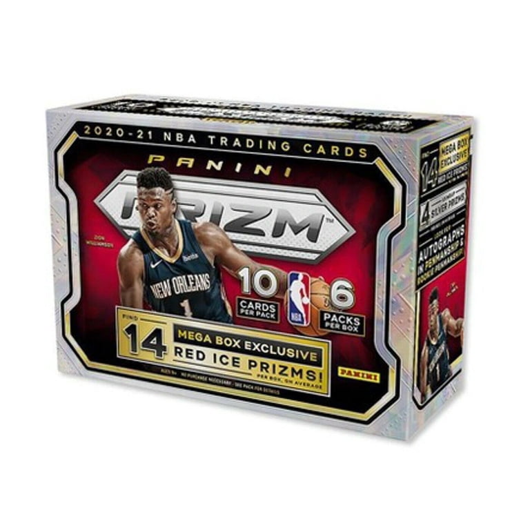 Panini, NBA Trading Cards Mega Box, Prizm 2020-21, Pink - Walmart.com