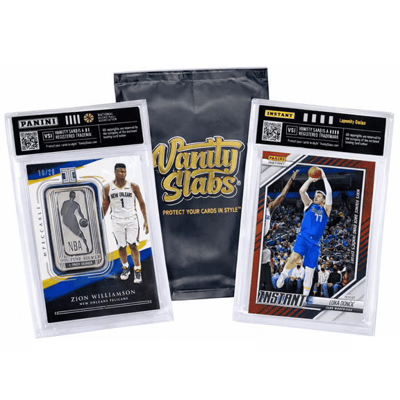 Panini Basketball Mystery Hit Single Slab - Slabbed Basketball Card in Display Case | Rookies, Stars, Autographs or Inserts Guaranteed | Perfect Gift for Kids & Collectors