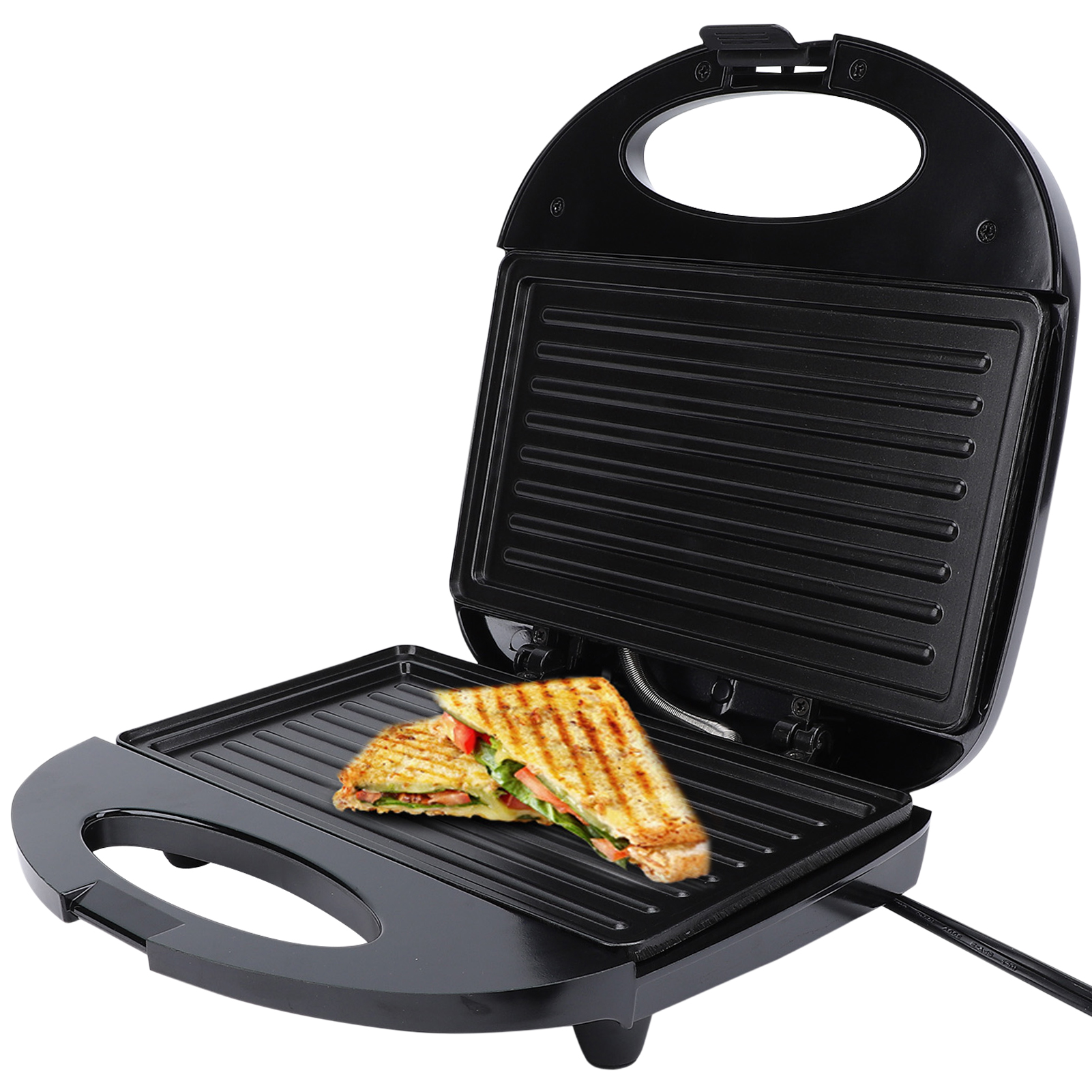 Ice cream Burger Maker, 1000W Commerical Grill Panini Sandwich Maker