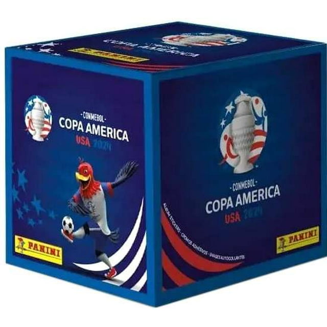 Panini CONMEBOL COPA America 2024 USA Sticker Box 50 Packs, LimitedEdition