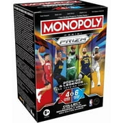 Panini Monopoly Prizm 2024-25 and Legends NBA Trading Cards Booster Box | Collect or Use with Monopoly Panini Prizm NBA Edition Games | Ages 8+
