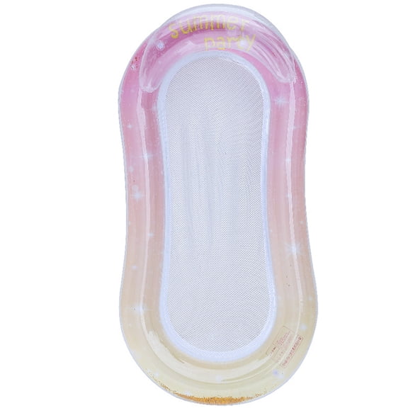 Panliya is beautiful Adult water internet lounge chair, outdoor pool backrest lounge chair, floating bed, PVC thickened foldable inflatable float