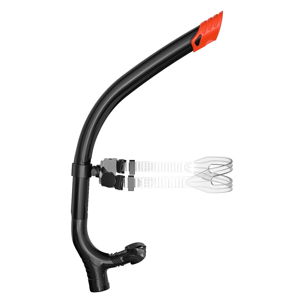 Speedo Bullet Head Performance Snorkel, Shocking Lime, Ideal