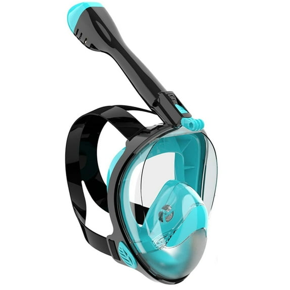 Panliya is beautiful Underwater Snorkeling Full Face Adult Swimming Mask Kit with Camera Mount Recording 180 Degree Panoramic Fog and Leak Prevention
