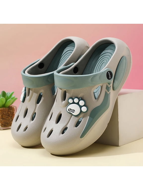 Women's Comfortable EVA Garden Clogs, Closed Toe Sandals For Indoor/Outdoor Home And Beach Use, Soft Sole Ventilated Shoes